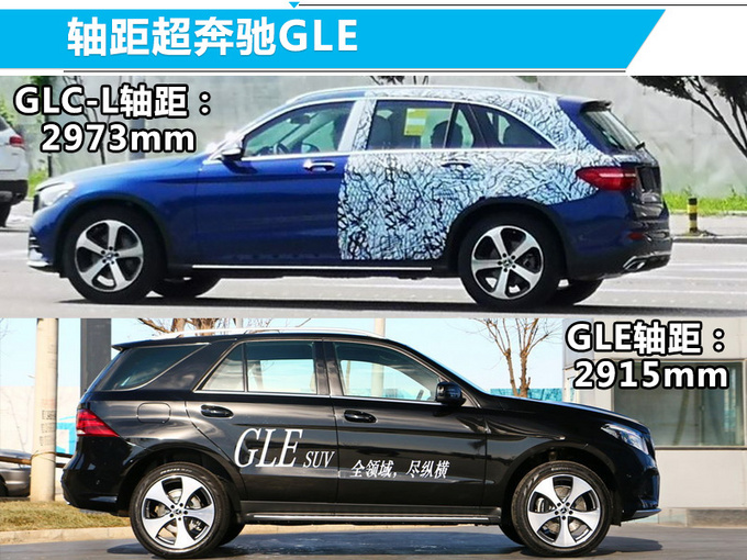 奔驰GLC加长版-实车 轴距超GLE/明年一月上市-图2