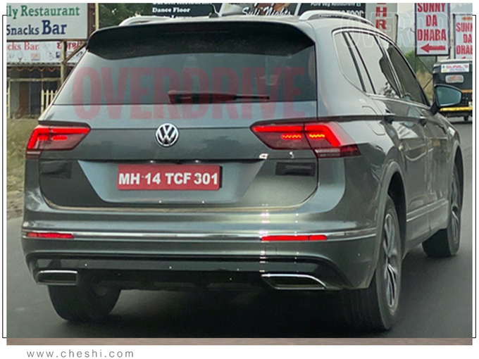 大众新款tiguan allspace谍照曝光 搭2.0t引擎