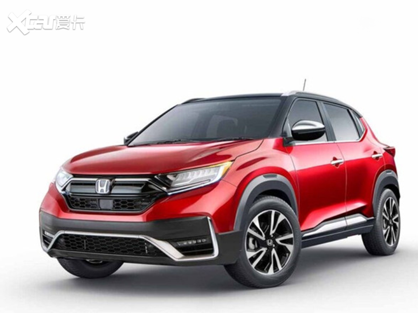 全新本田zr-v渲染图曝光 定位于小型suv